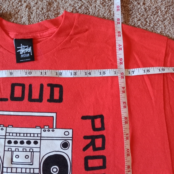 Stussy X David Shrigley Boom Box Tee - Picture 3 of 5